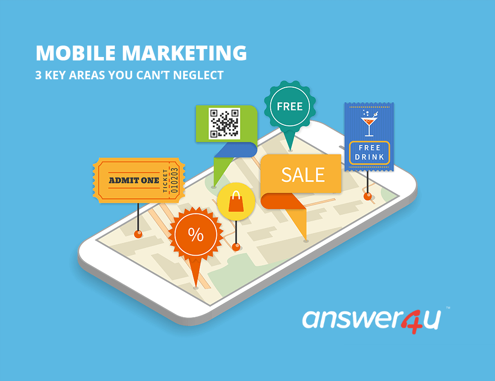 Mobile Marketing 3 Key Areas You Can't Neglect