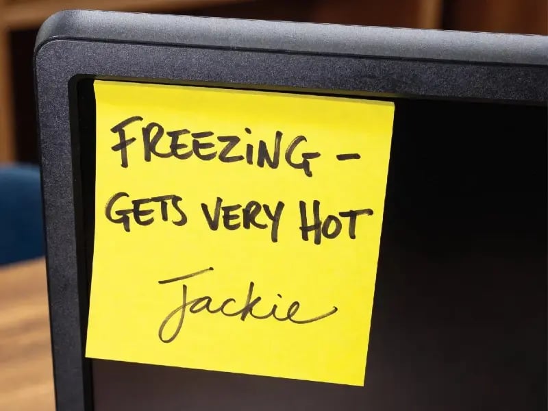 Example of Jackies's IT Tickets