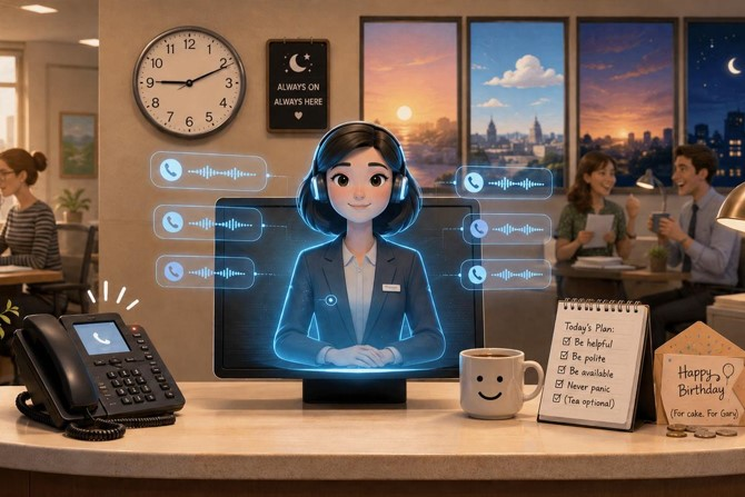 A Day in the Life of Our AI Receptionist